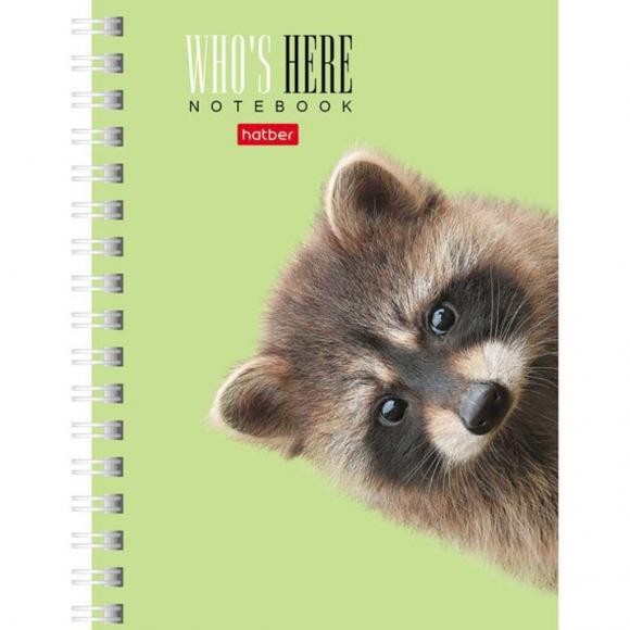 Блокнот А6 в клетку 80 листов Hatber Кто здесь?