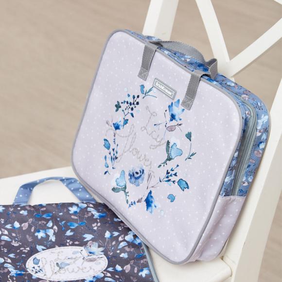 Папка-сумка тканевая А4 ErichKrause (360мм*290мм*70мм) с ручками, молния, Frozen Beauty