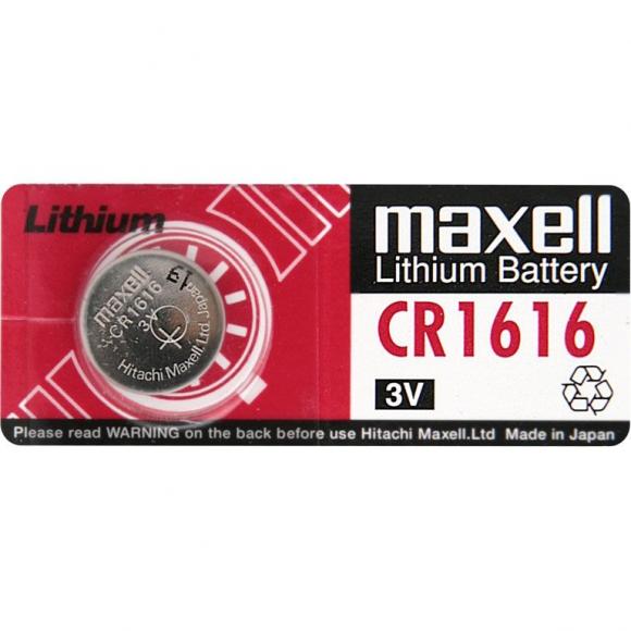 Батарейка литиевая Maxell CR1616 3V, 1шт
