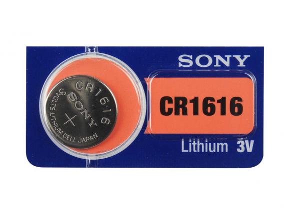 Батарейка литиевая SONY CR1616, 1шт