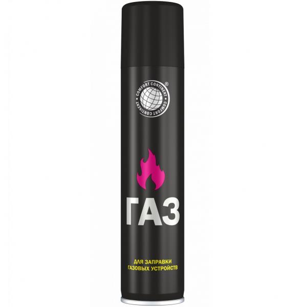 Газ универсальный 260см3 Continent comfort для заправки газовых устройств