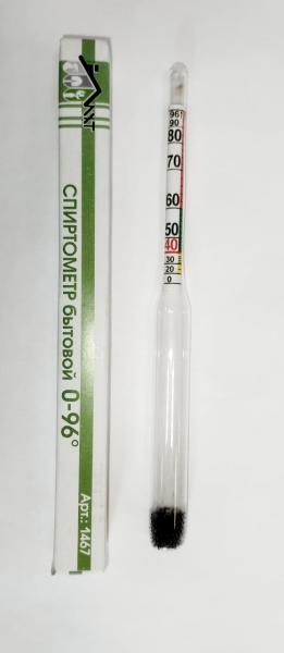 Спиртомер бытовой 0-96%