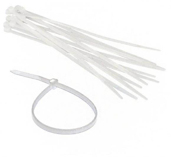 Стяжка (хомут) нейлоновый Park 2.5 х 150мм белый