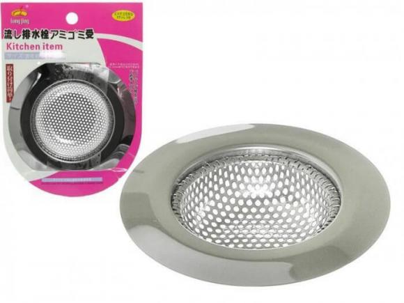 Сито для раковины из нержавеющей стали, диаметр 72мм