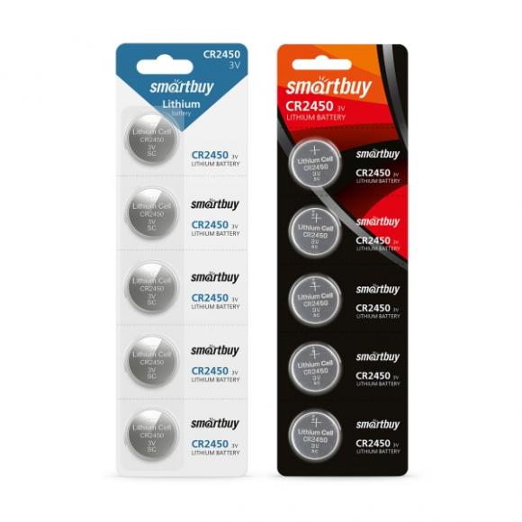 Батарейка CR2450 Smartbuy, 1 шт.