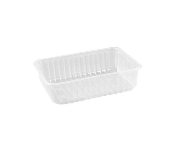 Контейнер одноразовый 750мл 179*132мм прозрачный с крышкой Д-Полимер