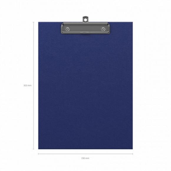 Планшет с зажимом (клипборд) ErichKrause А4 синий