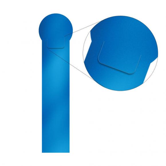 Набор закладок пластиковых 4шт., "Matt Ice Metallic" ErichKrause