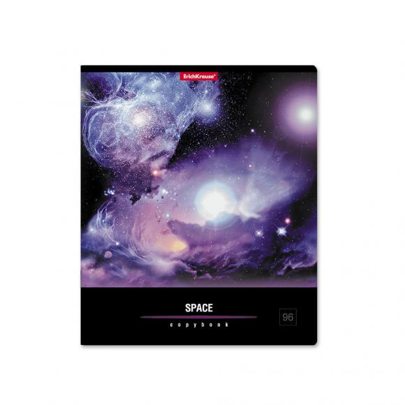 Тетрадь А5 ErichKrause 96 листов в клетку, Вселенная, 1шт