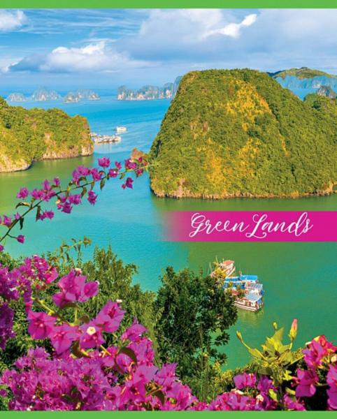 Тетрадь А5 в клетку 48листов Hatber GreenLand, белизна 80%