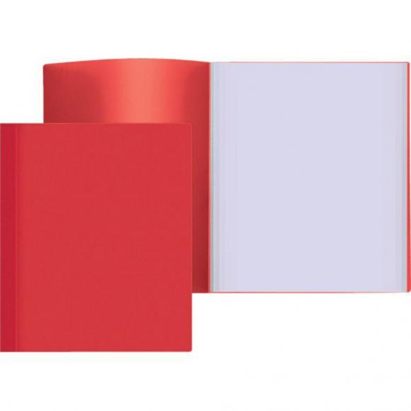 Папка файл А4 100 листов 0.60мм, красная deVENTE