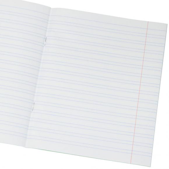 Тетрадь в линейку узкую 12 листов с алфавитом, белизна 98%, Hatber