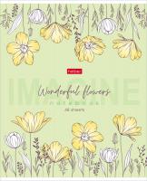 Тетрадь А5 48л кл. Hatber "Wonderful Flowers"