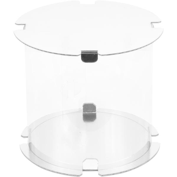 Коробка для торта тубус диаметр 240 мм высота 240 мм, белая