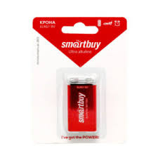 Батарейка крона MN1604 (6LR61) 9V BC1 SmartBuy алкалиновая