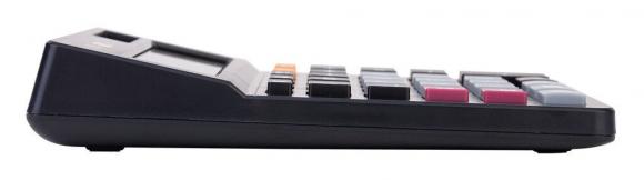 Калькулятор 12 разрядный Deli настольный, черный