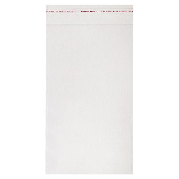 Пакеты с клейким слоем и с клапаном, ширина 15, длина 26 см, клапан 3 см, 25 мкм, 100 шт., БОПП