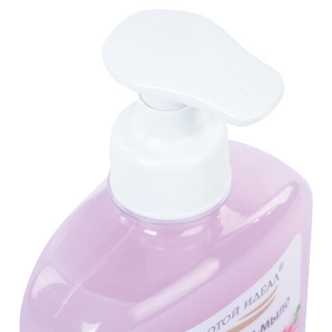 Мыло-крем жидкое 300 г ЗОЛОТОЙ ИДЕАЛ Роза, дозатор