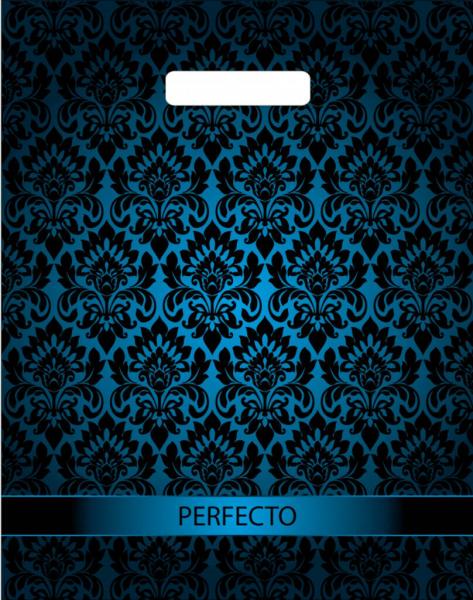 Пакет 37*30см (90мк) с вырубной ручкой "Перфекто Загадка" ПВД