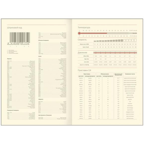 Ежедневник недатированный В6, 136л., кожзам, Greenwich Line "Vision Memphis"