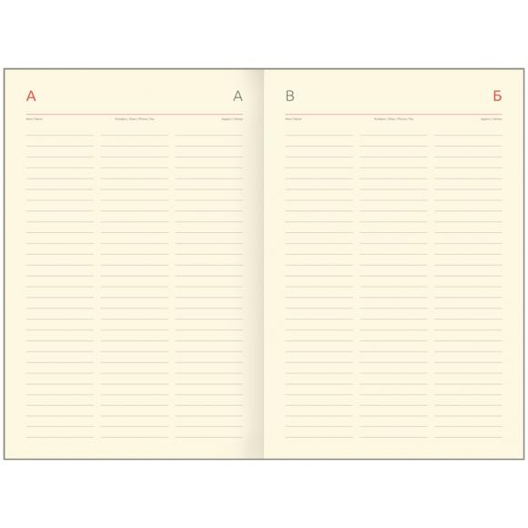 Ежедневник недатированный В6, 136л., кожзам, Greenwich Line "Vision Memphis"