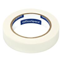 Клейкая лента (скотч) крепп, малярная OfficeSpace, 25мм*50м