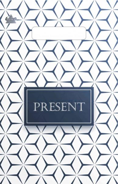 Пакет подарочный 20*30см Презент 30мкм, 1шт