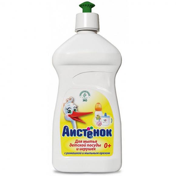 Средство для мытья детской посуды и игрушек Аистенок, 500 мл