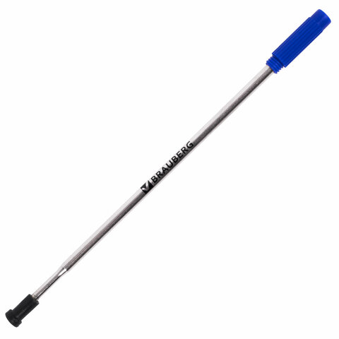 Стержень тип CROSS синий шариковый масляный BRAUBERG металлический, 116 мм, узел 1мм