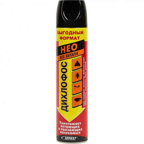 Аэрозоль Дихлофос Нео универсальный без запаха 600 мл