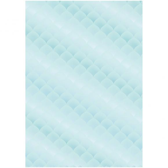 Упаковочная бумага глянцевая 70*100см, MESHU "Паттерн. Узор", 80г/м2, ассорти 5 дизайнов