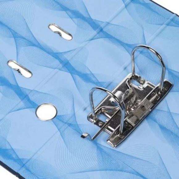 Регистратор А4 70мм Офис картон, матовый ламинат, запечатанный форзац, Hatber