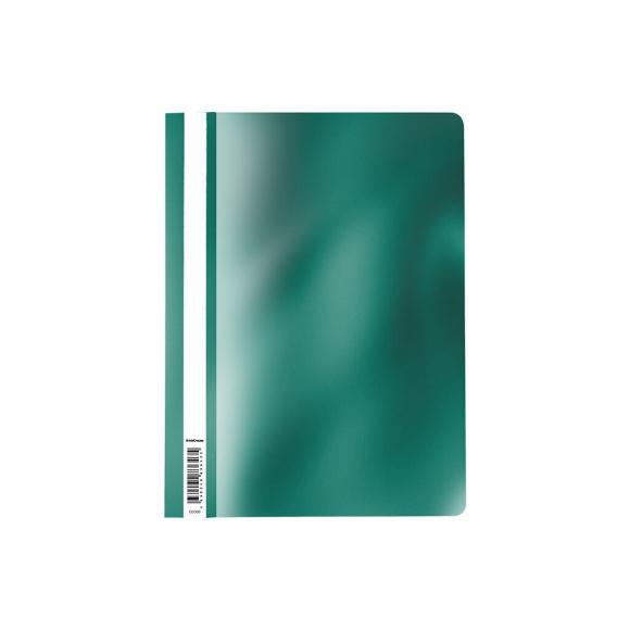 Скоросшиватель пластиковый ErichKrause Glossy Ice Metallic 0,12/0,18мм ассорти, 1шт