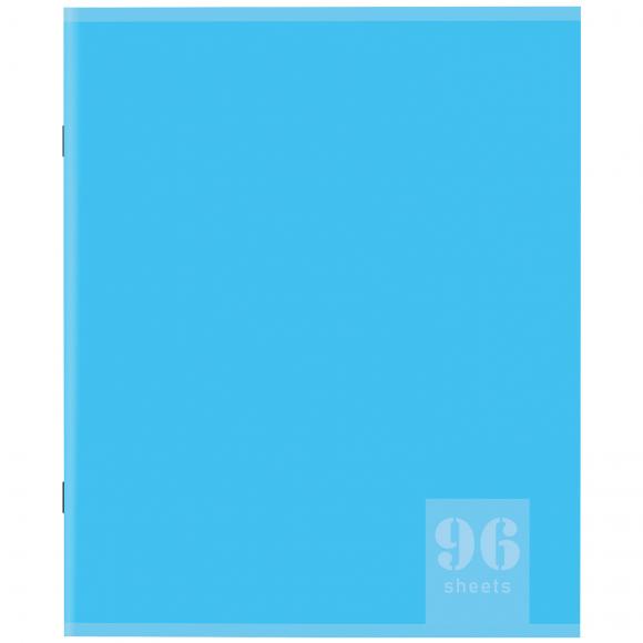 Тетрадь 96 листов в клетку А5, STAFF, крепление скоба, офсет №2, ЭКОНОМ, обложка картон, Monochrome