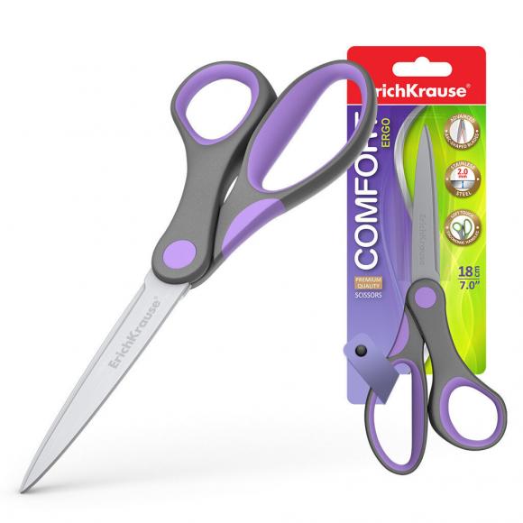 Ножницы канцелярские ErichKrause Comfort 18 см, 35110