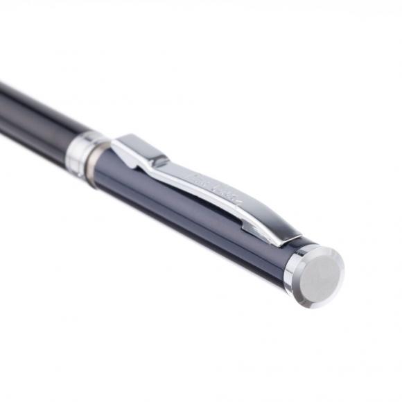 Ручка подарочная шариковая PIERRE CARDIN Gamme, корпус синий, алюминий, отделка- сталь и хром