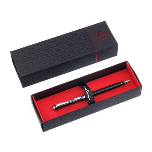 Ручка подарочная шариковая PIERRE CARDIN Gamme, корпус синий, алюминий, отделка- сталь и хром