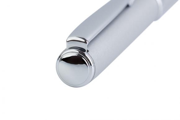 Ручка подарочная шариковая PIERRE CARDIN Easy, корпус серебро, сатин, пластик, латунь