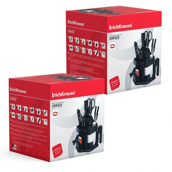 Настольный органайзер  ErichKrause ОФИСНЫЙ серый