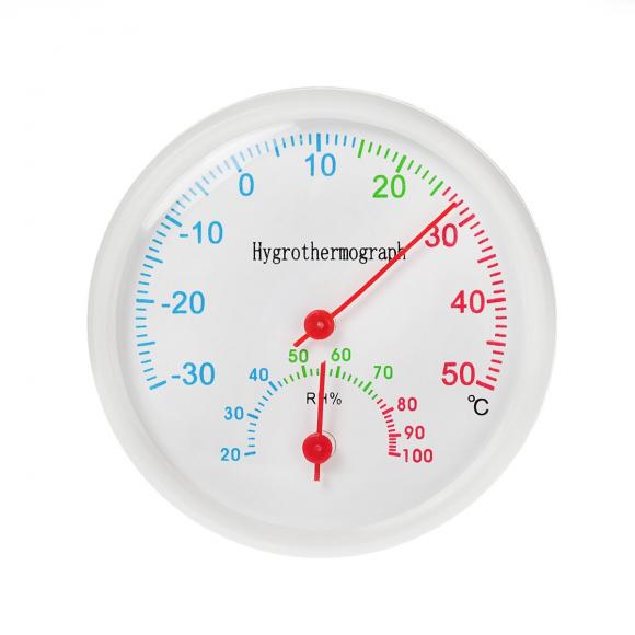 Термометр-гигрометр уличный, диаметр 6.5 cм