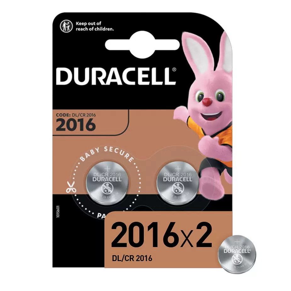 Батарейка Duracell CR2016 (1 батарейка)