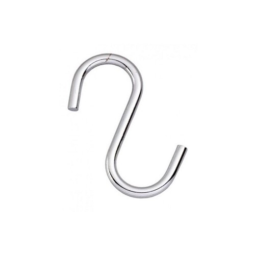 Крючок металлический S образный малый 7см