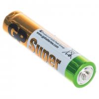 Батарейка AAA (LR03, 24А) GP Super, алкалиновая, 1 шт.