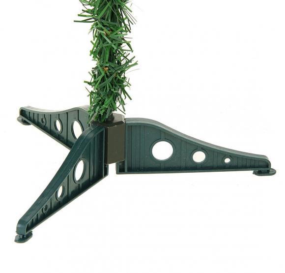 Ель искусственная 90 см, длина иголок 4 см, веток 90 шт, подставка пластик