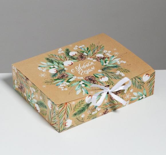 Подарочная коробка складная Волшебства и сказки, 31 × 24,5 × 9 см