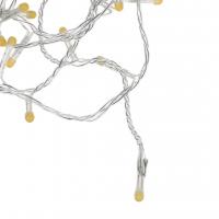 Гирлянда электрическая вьюн, 10м 120LED светодиодная, нить, 8 режимов, 220В, шампань