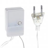 Гирлянда электрическая вьюн, 10м 120LED светодиодная, нить, 8 режимов, 220В, шампань