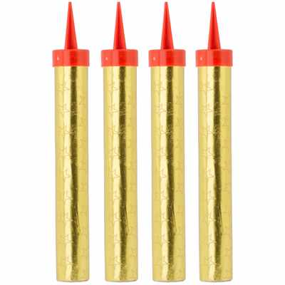 Свечи для торта - Фонтан, 10см 30сек. 4шт