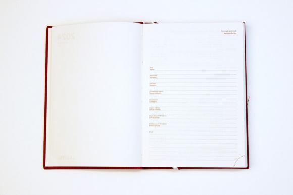 Набор подарочный "Bellagio" ежедневник 2024г А5, 352 страницы, коричневый, твердая обложка, искусственная кожа, + ручка