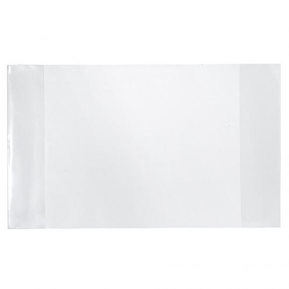 Обложка для тетрадей и дневников 210*350мм, плотность 150мкм, прозрачная, Брупак